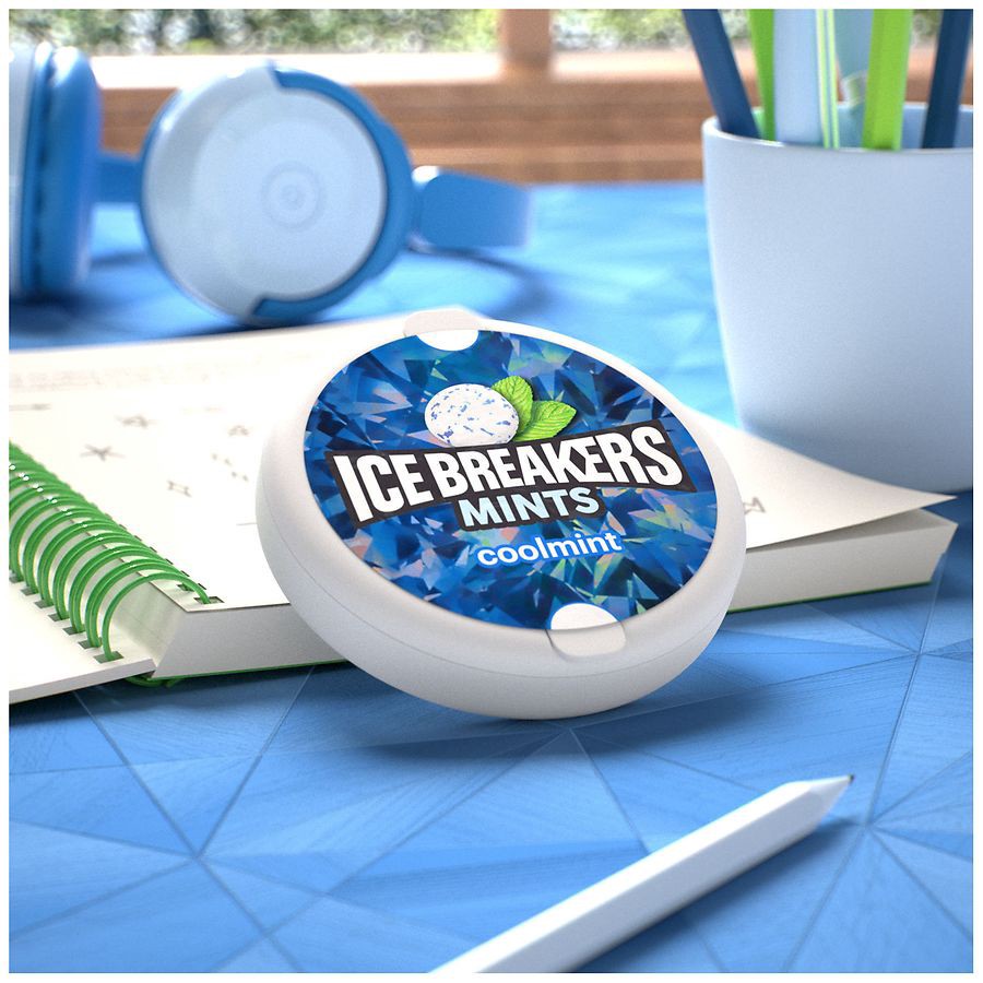 slide 2 of 5, Ice Breakers Cool Mint Sugar Free Mints, 1.5 oz