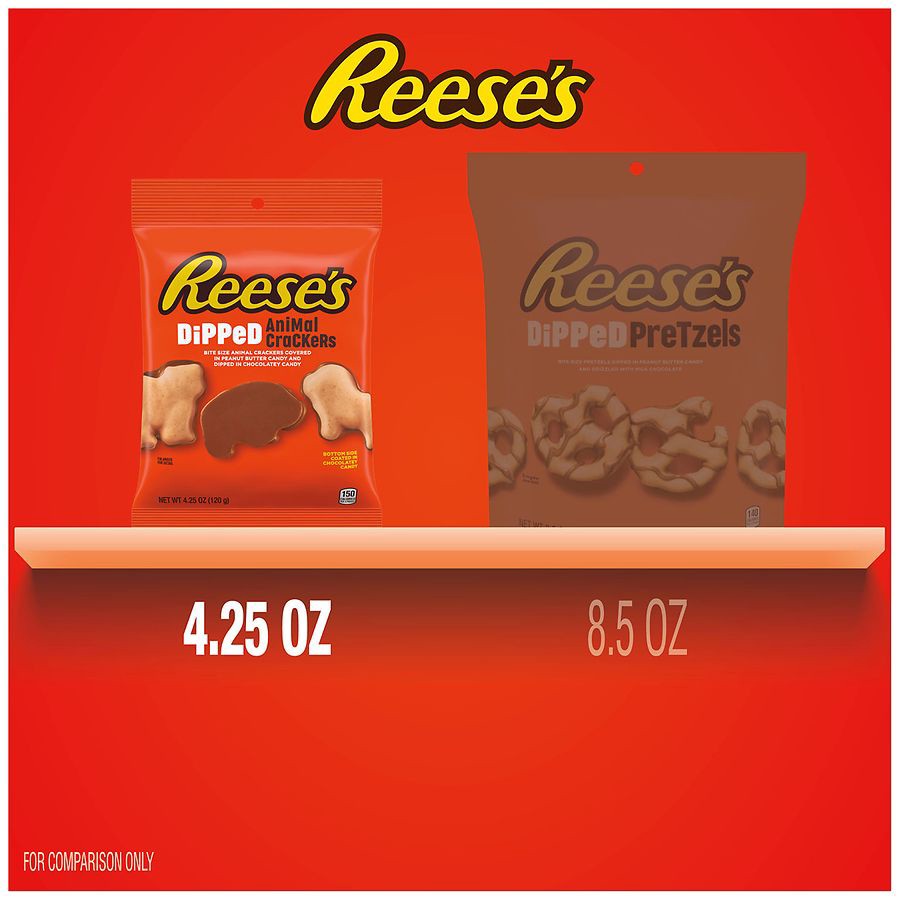 slide 2 of 5, Reese's Dipped Animal Crackers 4.25 oz, 4.25 oz