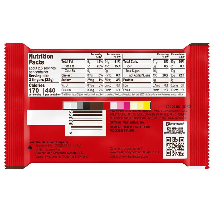 slide 2 of 5, Kit Kat Crisp Wafers In Vanilla Flavored Creme King Size Bar - 3 OZ, 3 oz