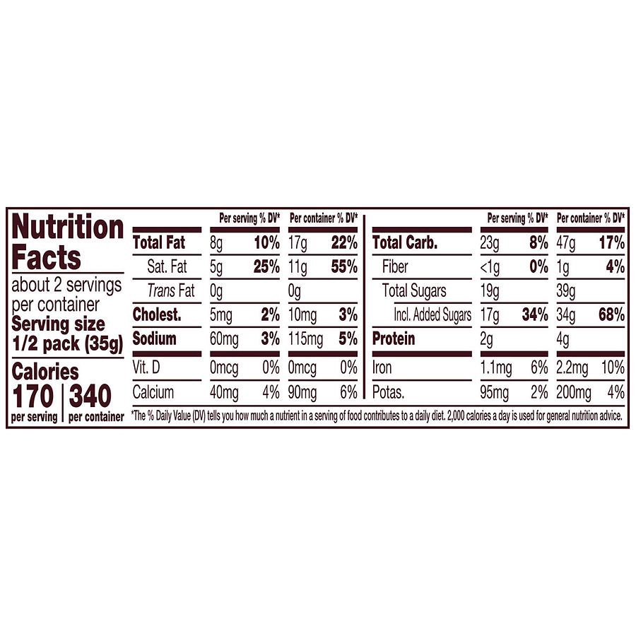 slide 5 of 5, HERSHEY'S Milk Chocolate with Waffle Cone Pieces King Size, Candy Bar, 2.5 oz, 2.5 oz