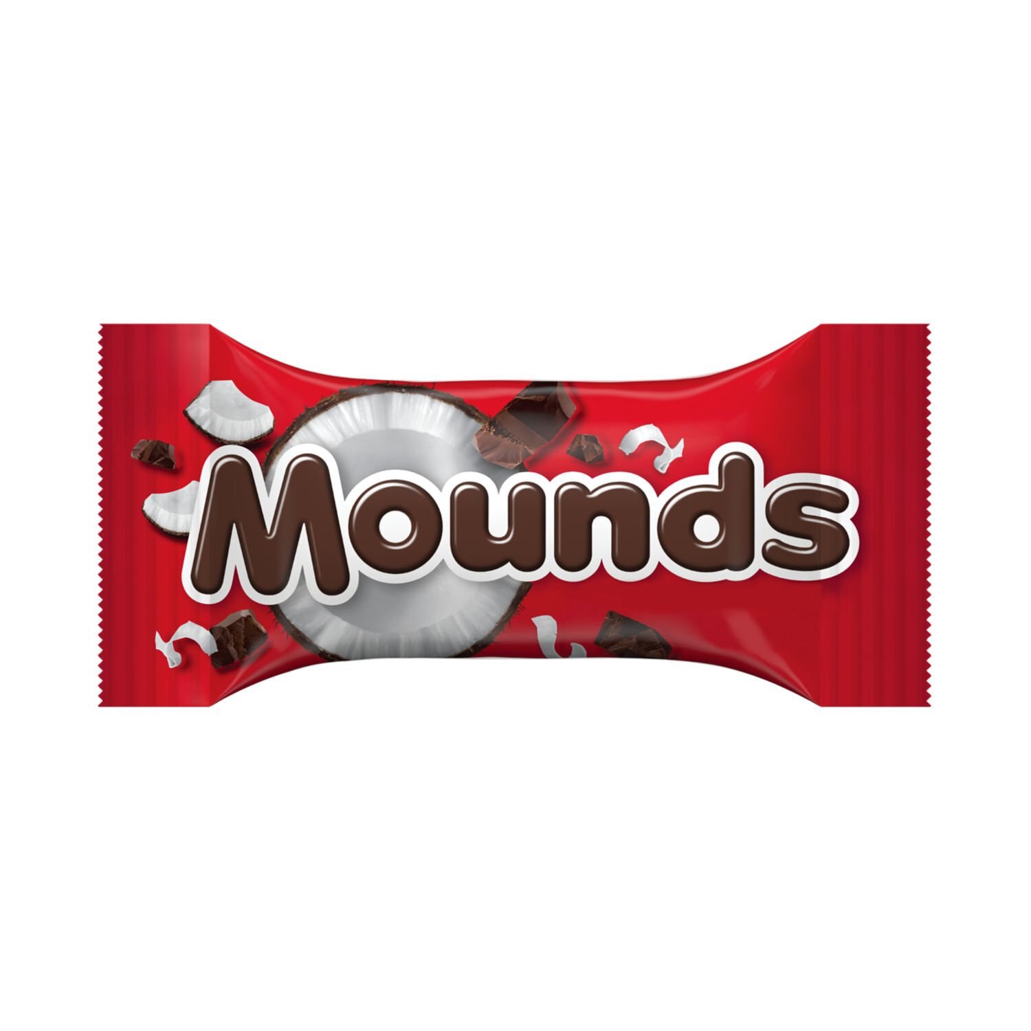 slide 6 of 8, MOUNDS Coconut and Dark Chocolatey Snack Size, Candy Bars, .6 oz (4 Count), 2.4 oz