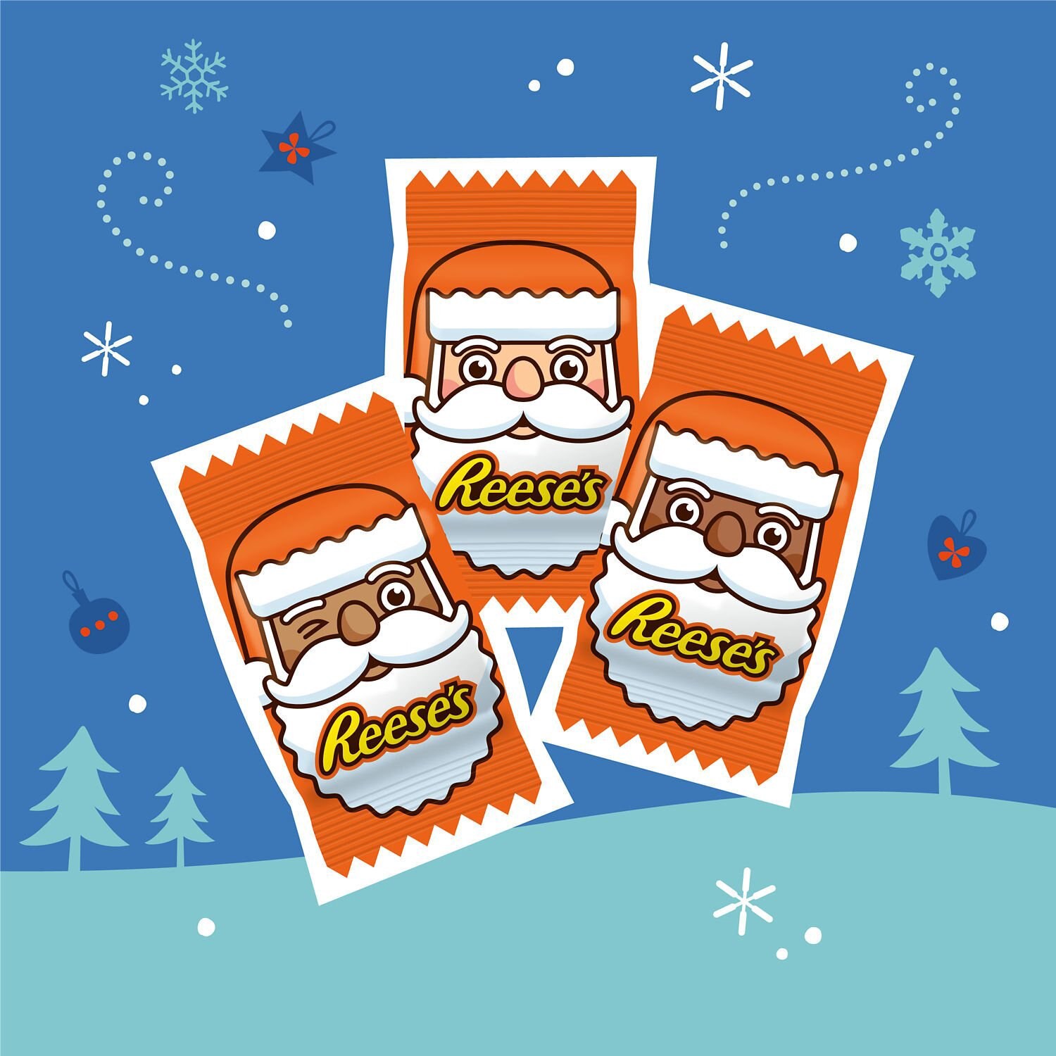 slide 5 of 8, Reese's, Peanut Butter Santa, 9.1 Oz, 9.1 oz