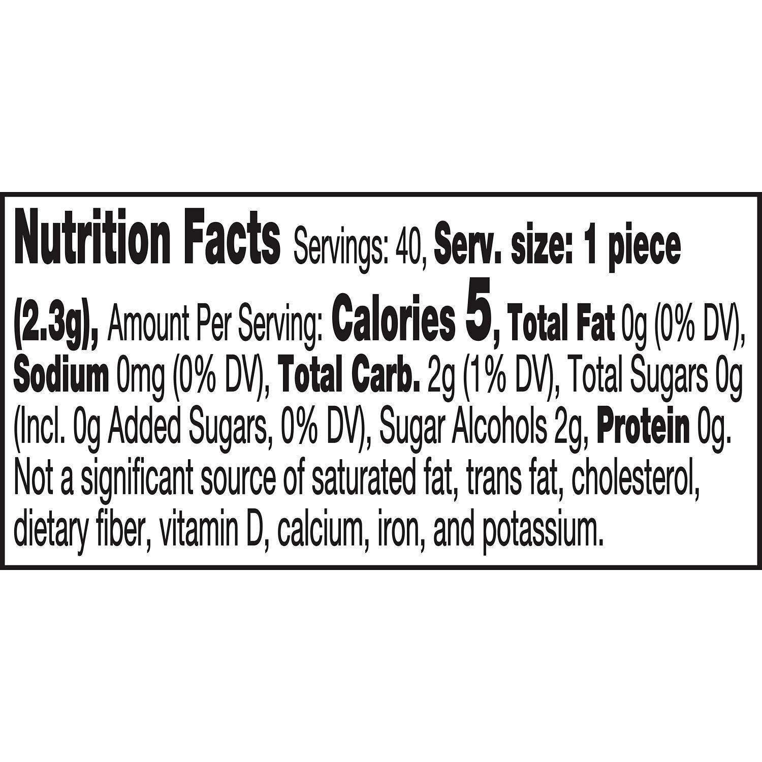 slide 6 of 7, Ice Breakers Ice Cubes Peppermint Sugar Free Gum, 40 Ct, 40 ct