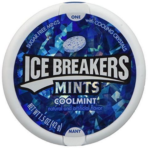 slide 1 of 1, Ice Breakers Crystal Mints Bottle Pk, 3.24 oz