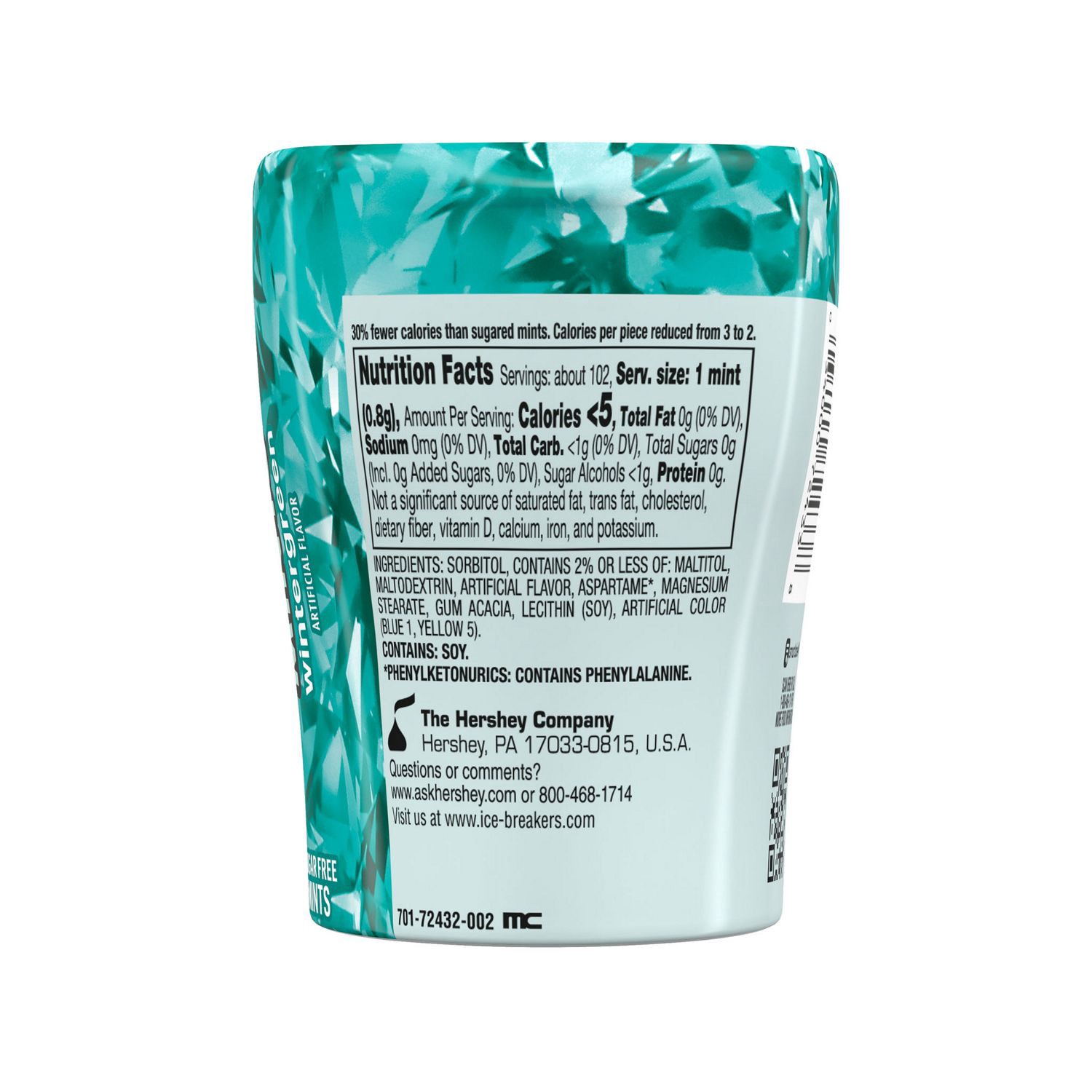 slide 2 of 3, Ice Breakers Sugar Free Wintergreen Mints Value Pack 2.99 oz, 2.99 oz