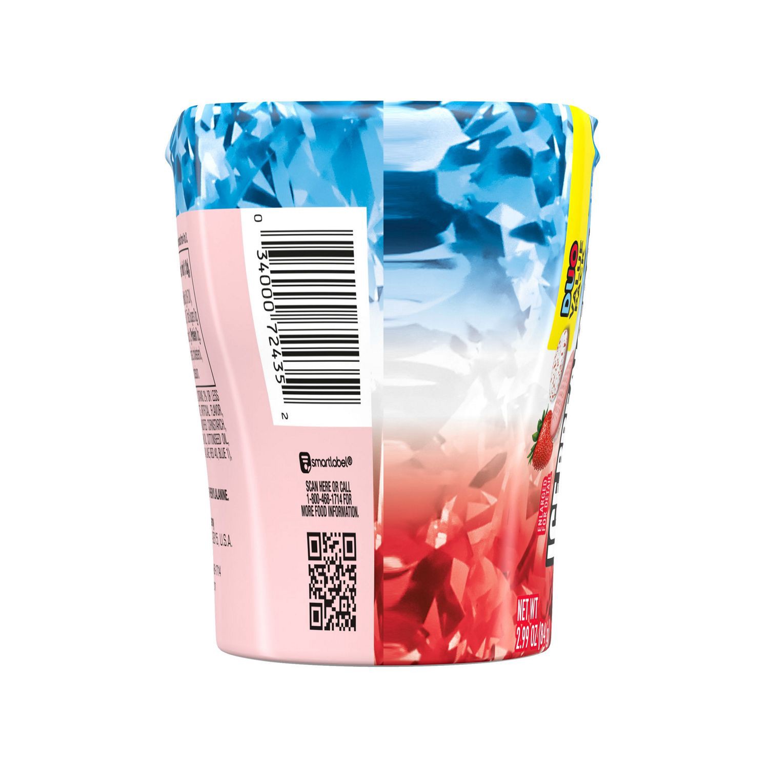 slide 2 of 3, Ice Breakers Duo Fruit Plus Cool Strawberry Flavored Sugar Free Mints Bottle, 2.99 oz, 2.99 oz