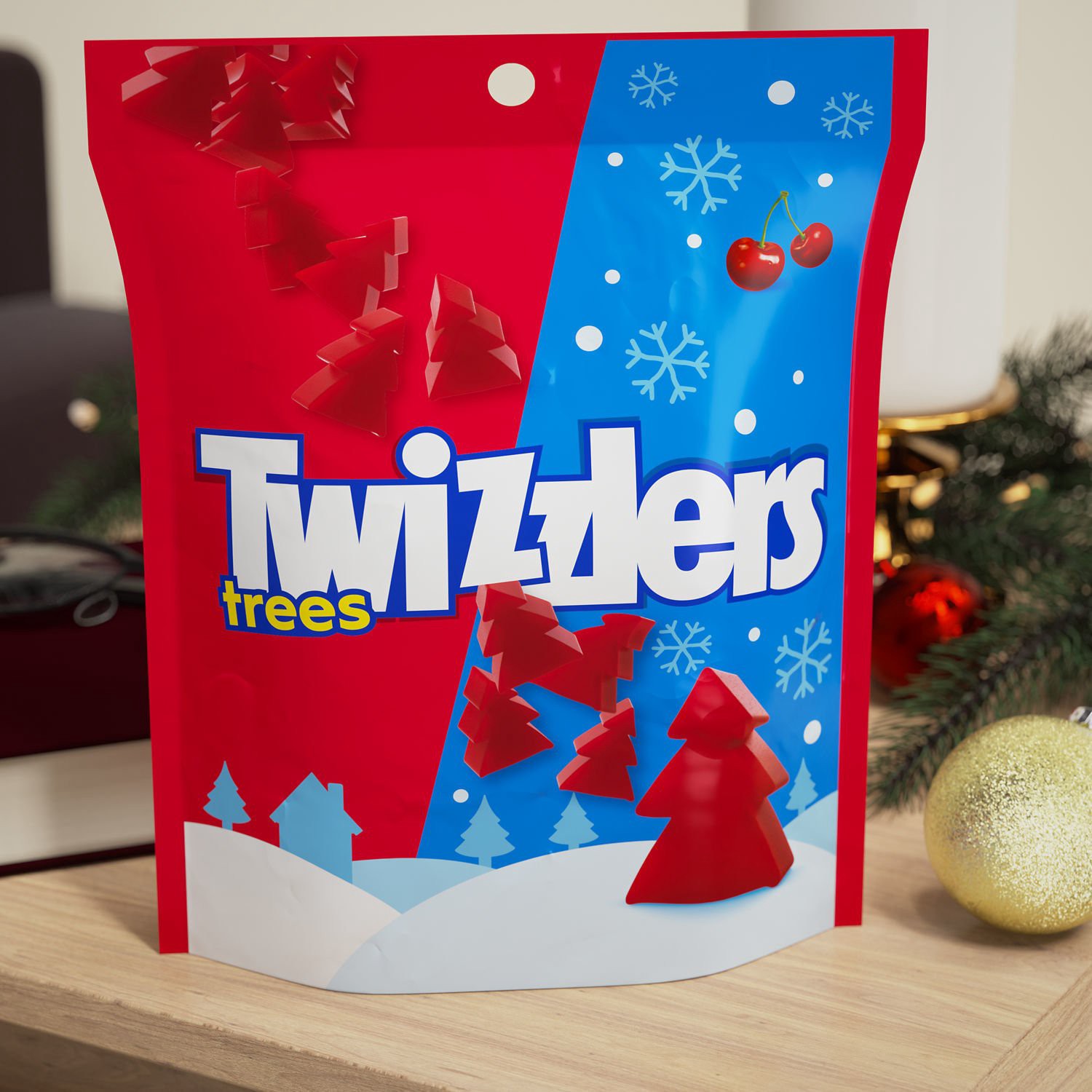 slide 8 of 8, Twizzlers, Cherry Christmas Trees, 7.1 Oz, 7.1 oz
