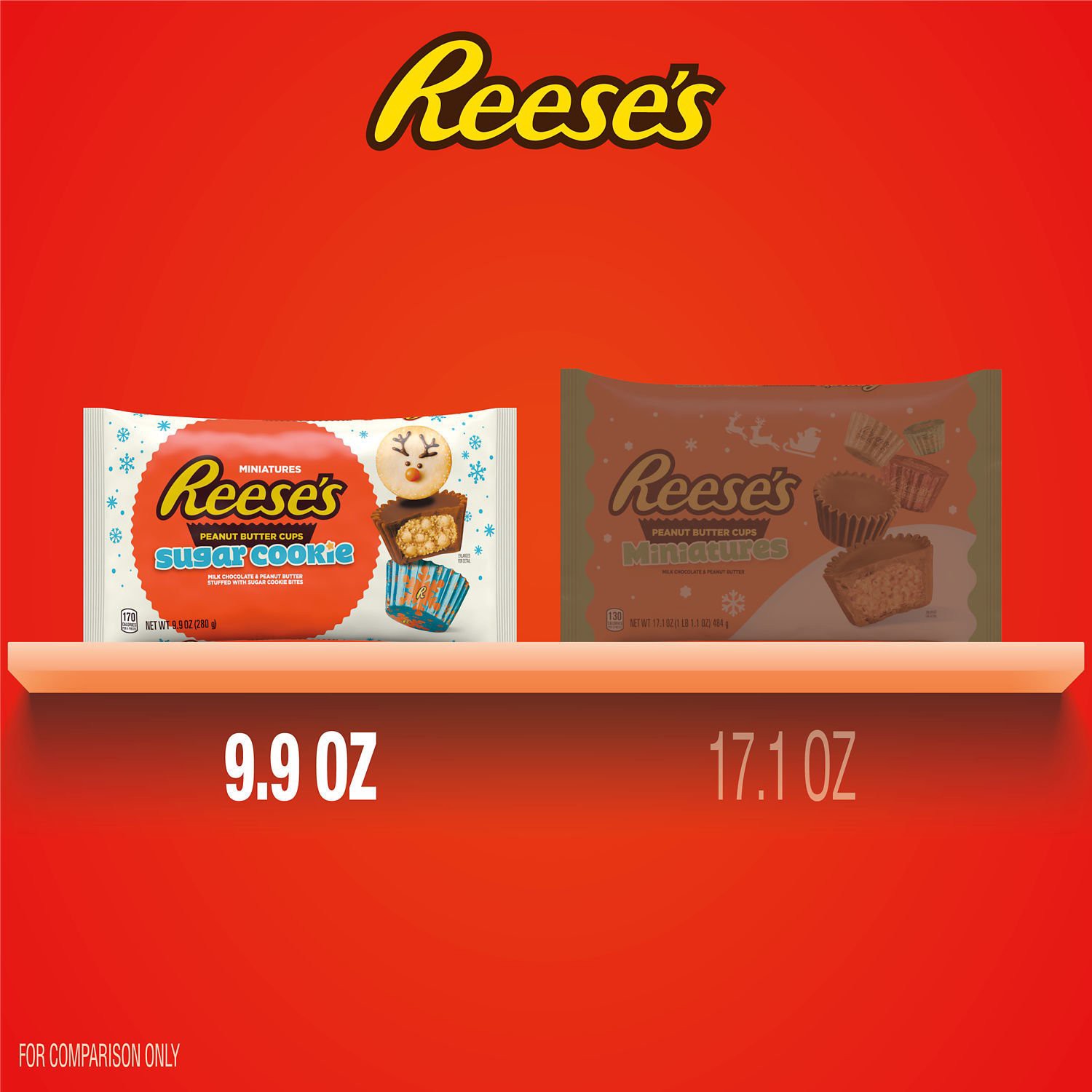 slide 6 of 8, Reese's, Sugar Cookie Cups, 9.9 Oz, 9.9 oz