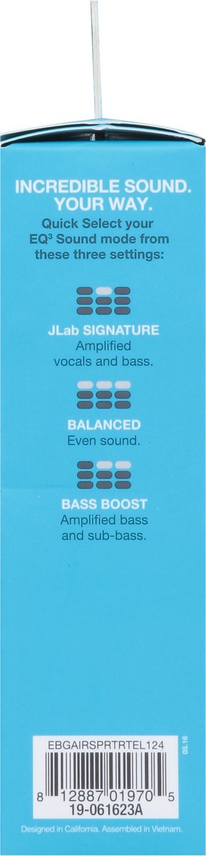 slide 7 of 13, JLab Teal Go Air Sport True Wireless Earbuds 1 ea, 1 ct