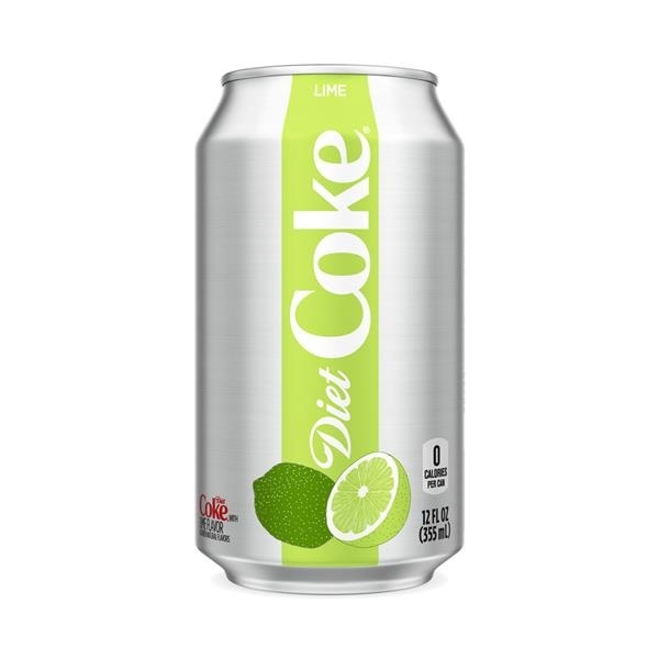 slide 1 of 2, Diet Coke Lime Lime Diet Coke - 12 oz, 12 oz