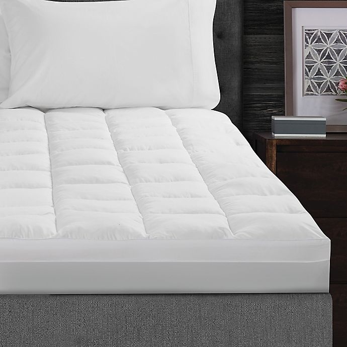 slide 1 of 1, Real Simple Fresh & Clean Queen Fiberbed - White, 1 ct