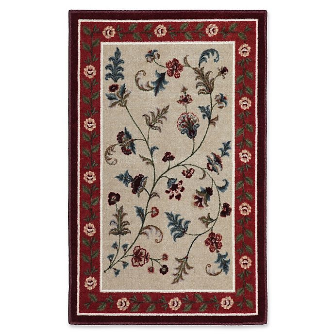 slide 1 of 1, Brumlow Mills Farrah Accent Rug - Rich Red, 2 ft 6 in x 3 ft 10 in