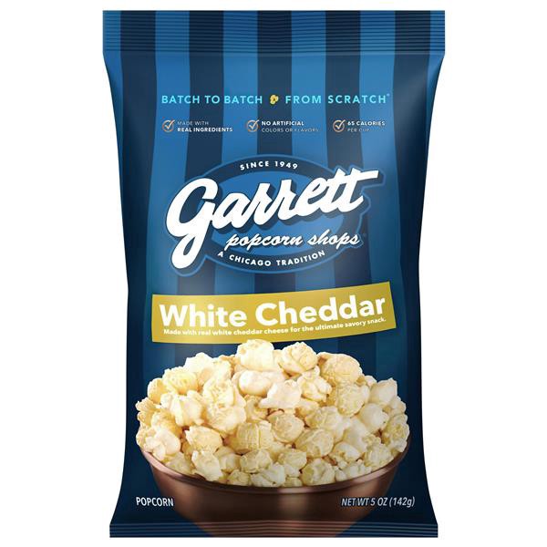 slide 1 of 1, Garrett Popcorn Shops White Cheddar Popcorn - 5 Oz, 5 oz