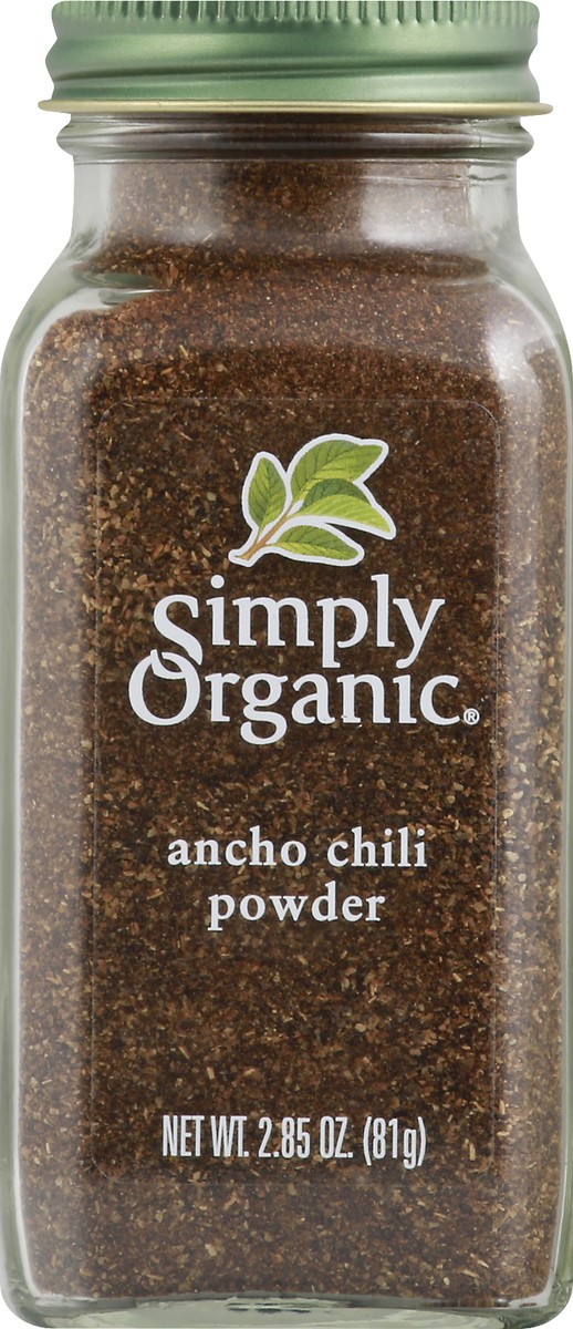 slide 6 of 9, Simply Organic Ancho Chili Powder, 2.85 oz