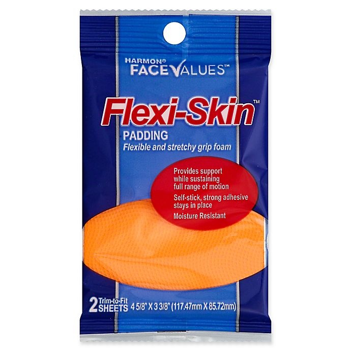 slide 1 of 1, Harmon Face Values Trim-to-Fit Flexi-Skin Padding, 2 ct