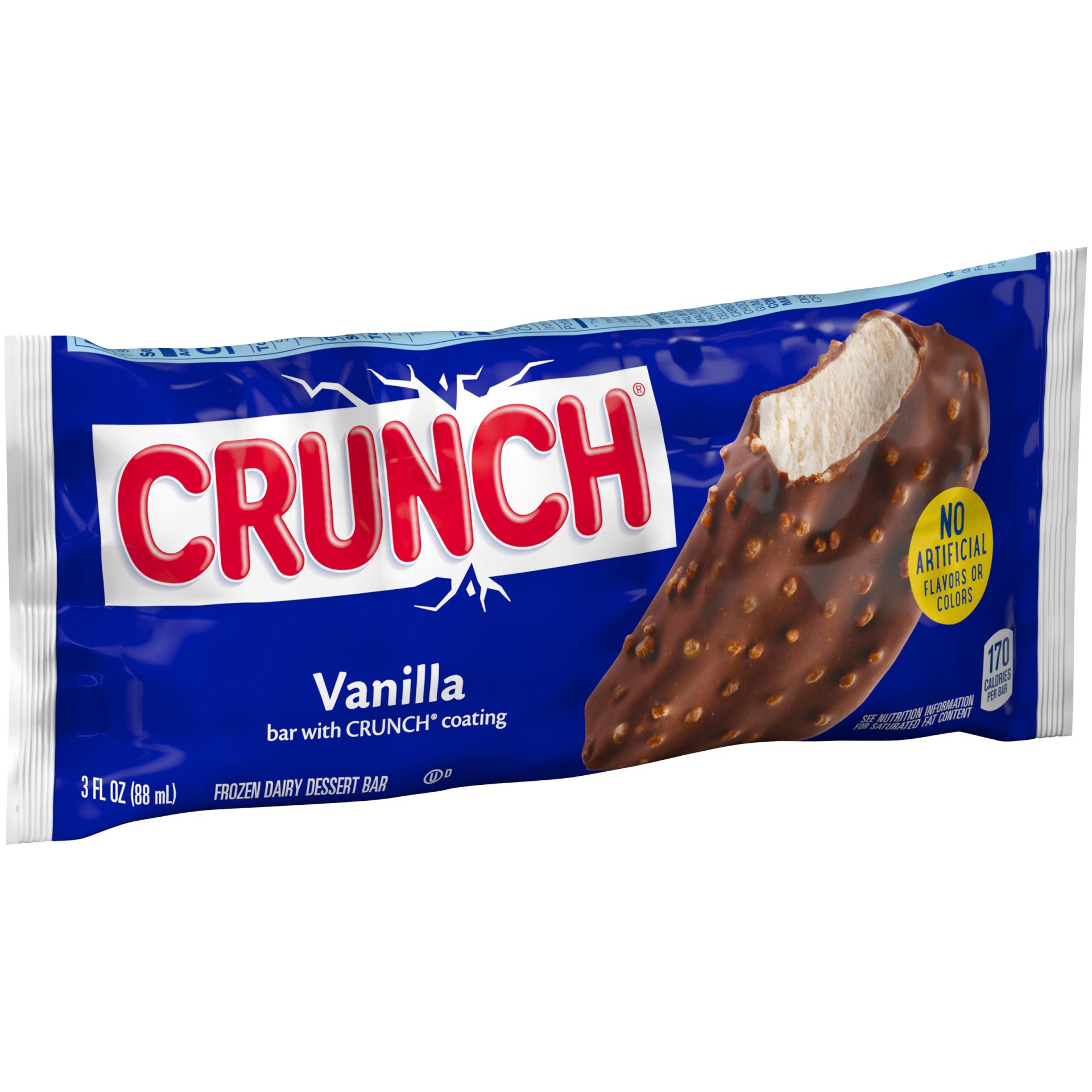 slide 5 of 7, Crunch Vanilla Frozen Dairy Dessert Bar 3 fl oz, 3 fl oz