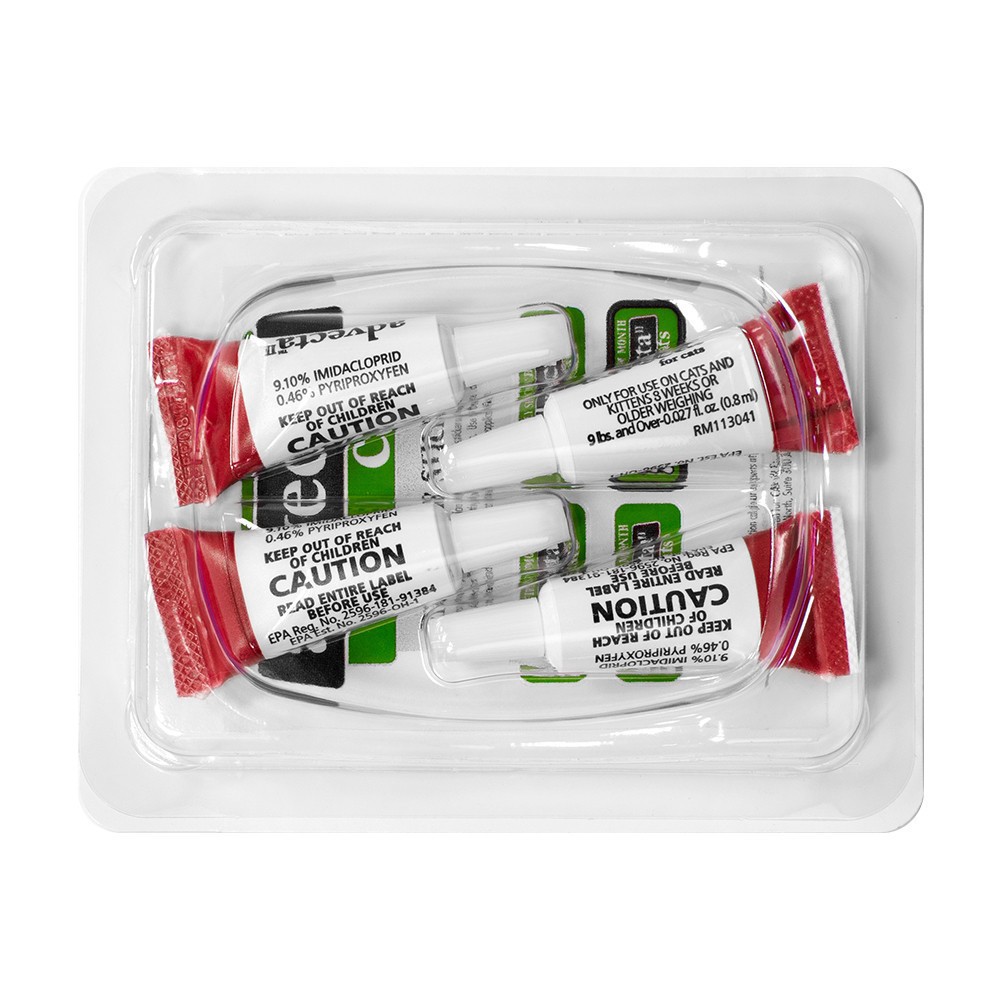 slide 2 of 3, ADVECTA Plus Flea Protection for Large Cats 4 Count, 4 ct