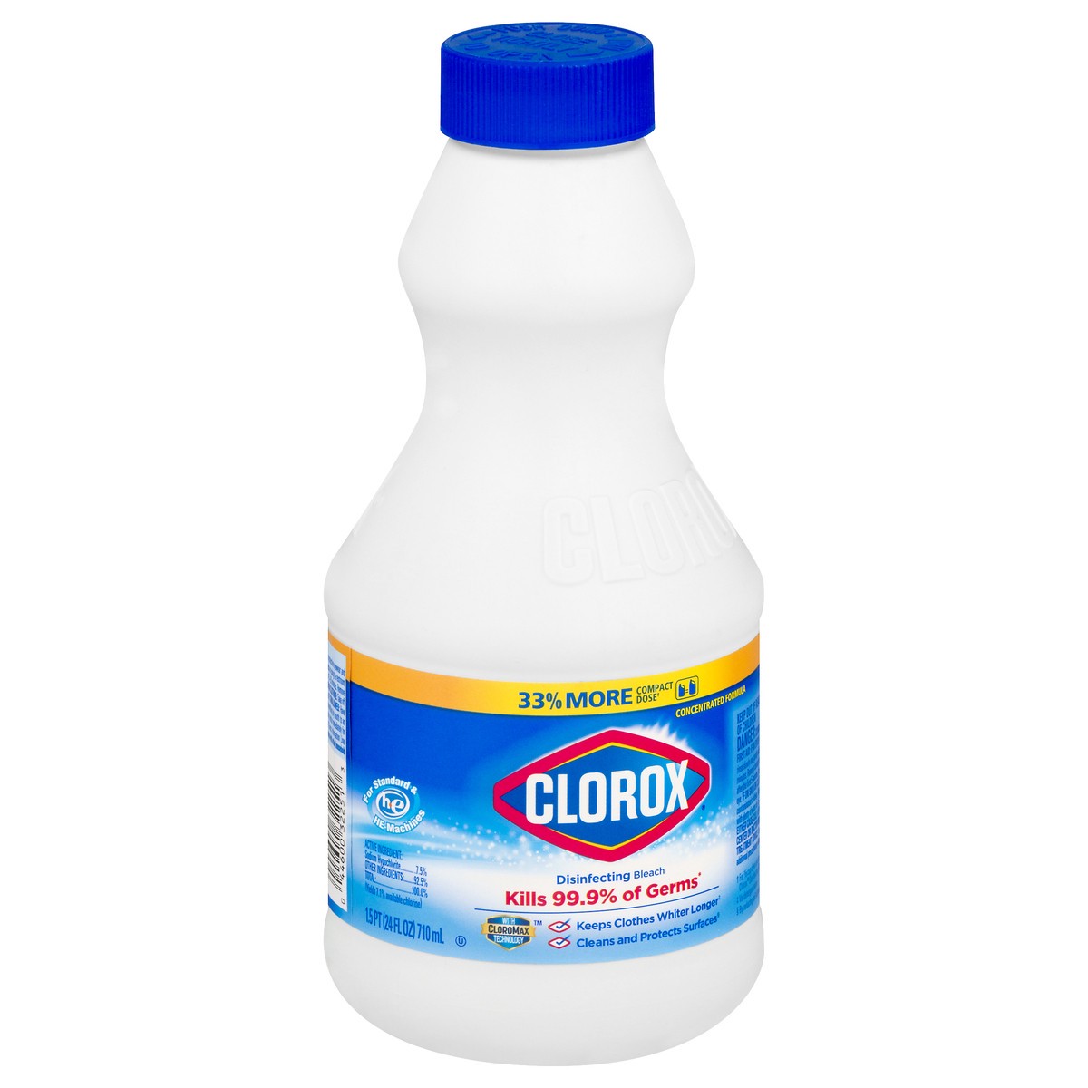 slide 8 of 9, Clorox Disinfecting Bleach 1.5 pt, 1.5 pint