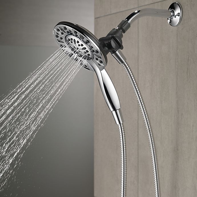 slide 4 of 11, Delta In2ition Hand Shower and Showerhead - Chrome, 1 ct