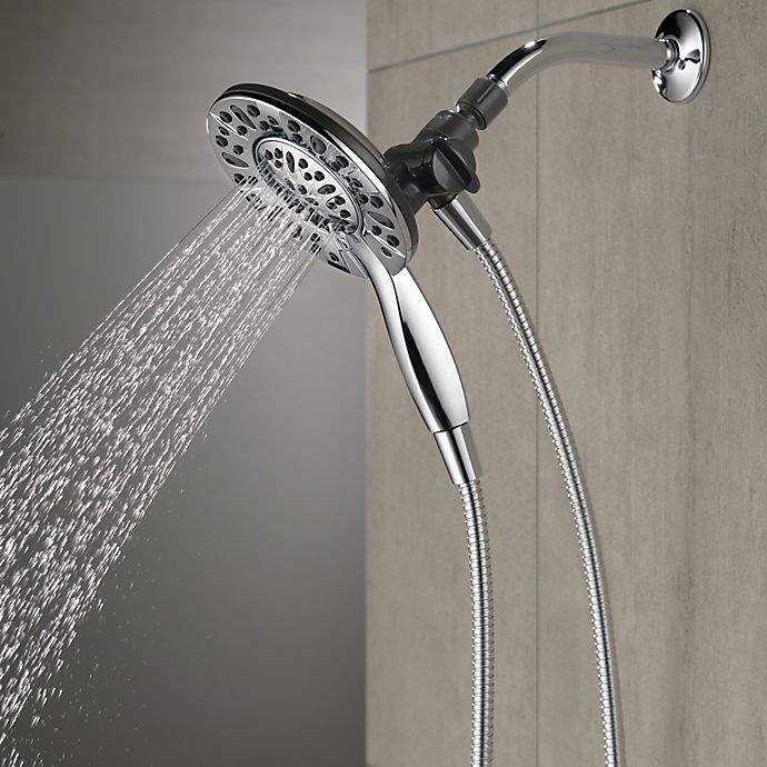 slide 5 of 11, Delta In2ition Hand Shower and Showerhead - Chrome, 1 ct