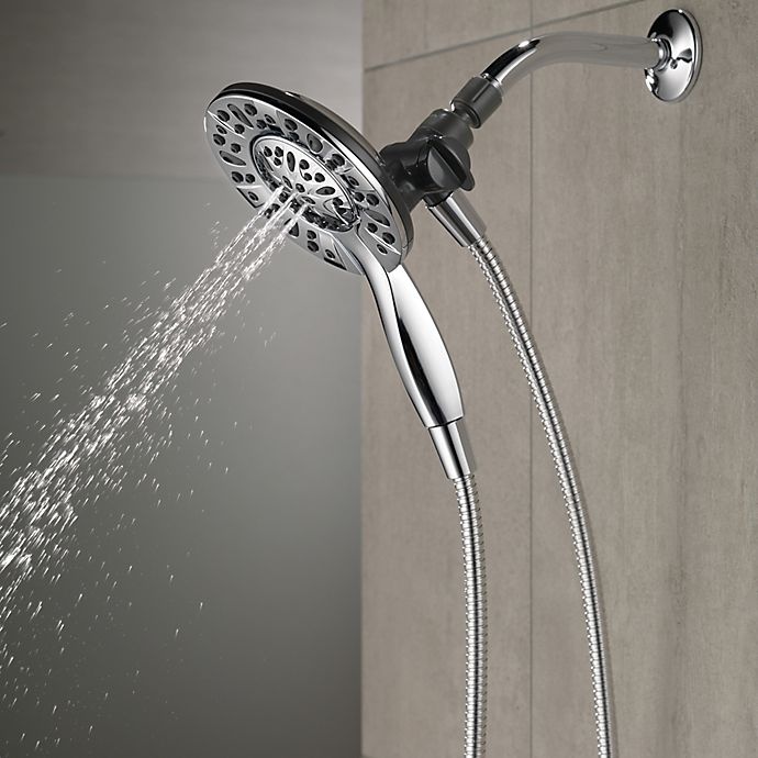 slide 6 of 11, Delta In2ition Hand Shower and Showerhead - Chrome, 1 ct