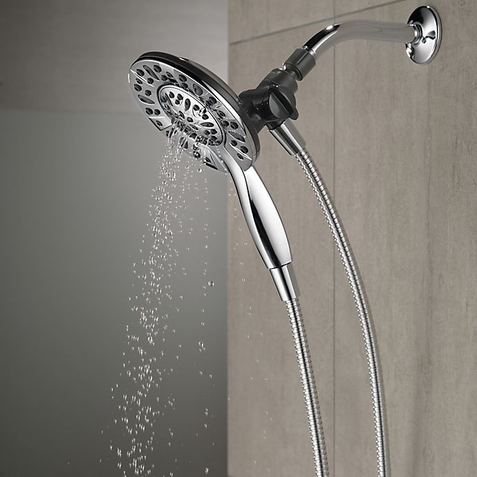 slide 7 of 11, Delta In2ition Hand Shower and Showerhead - Chrome, 1 ct