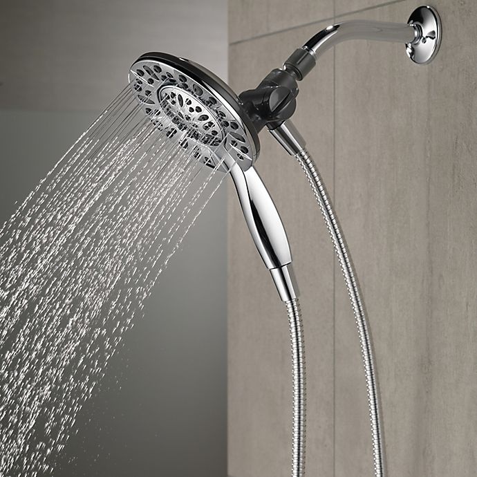 slide 8 of 11, Delta In2ition Hand Shower and Showerhead - Chrome, 1 ct