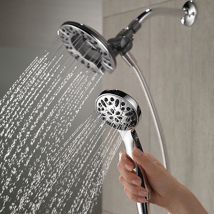 slide 10 of 11, Delta In2ition Hand Shower and Showerhead - Chrome, 1 ct