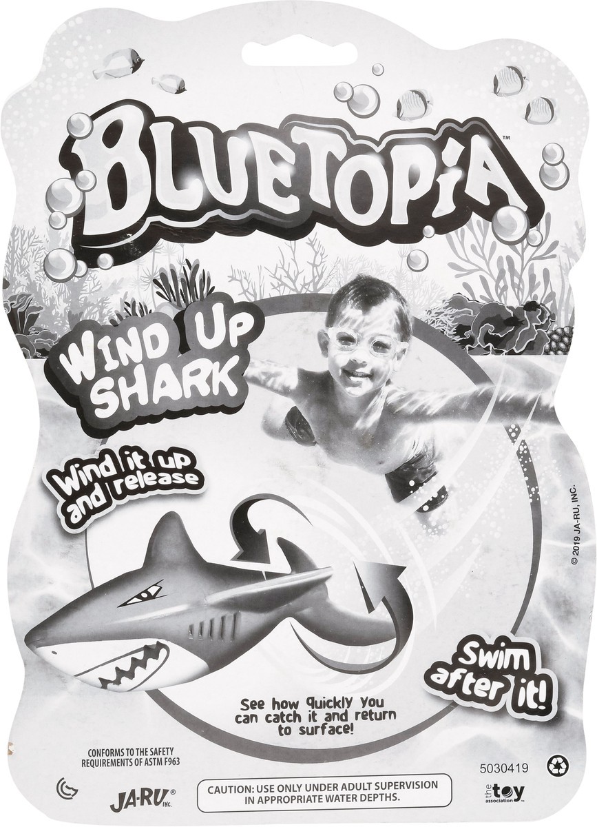 slide 7 of 9, Ja-Ru Blutopia Wind Up Shark Water Toy, 1 ct