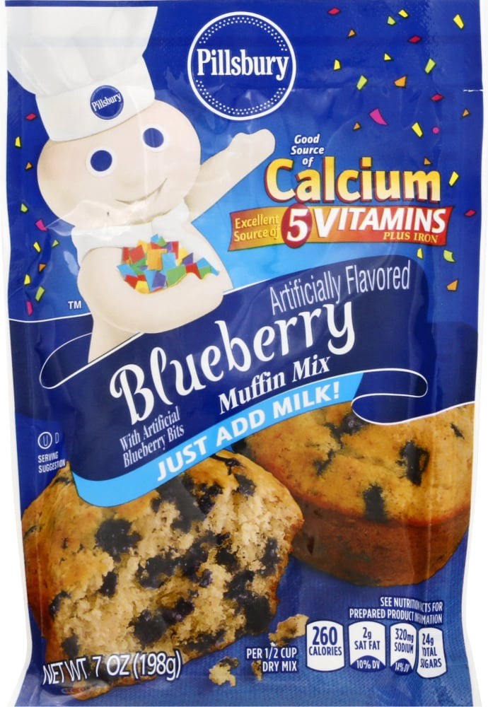 slide 2 of 3, Pillsbury Blueberry Muffin Mix, 7oz, 7 oz