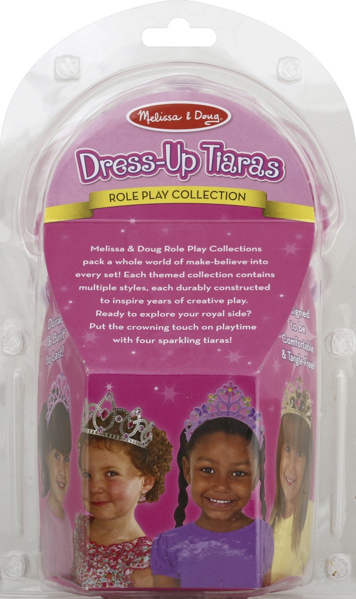 slide 6 of 6, Melissa & Doug Tiaras 4 ea, 4 ct