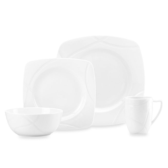 slide 1 of 1, Lenox Vibe Square Place Setting, 4 ct