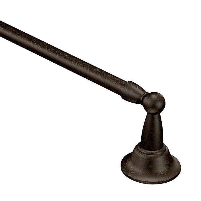 slide 2 of 2, Moen Sage Towel Bar - Oil Rubbed Bronze, 24 in