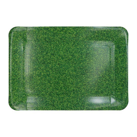 slide 1 of 3, 9" X 13" Grass Paper Trays, 2ct. By Celebrate It, 2 ct