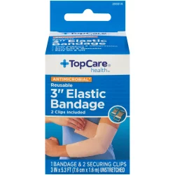 TopCare Antimicrobial Reusable 3 inch Elastic Bandage