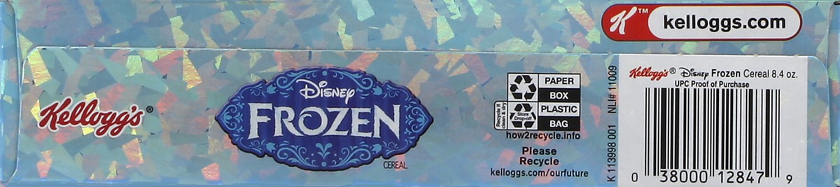 slide 4 of 6, Disney Frozen Cereal, 8.4 oz