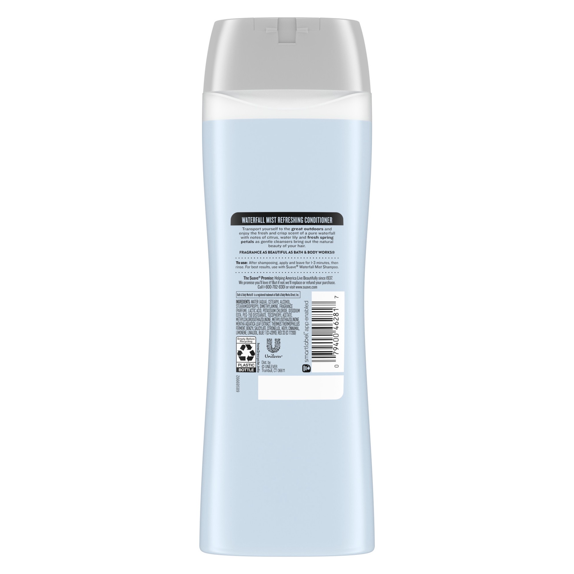 slide 2 of 6, Suave Essentials Conditioner Waterfall Mist, 15 oz, 15 oz