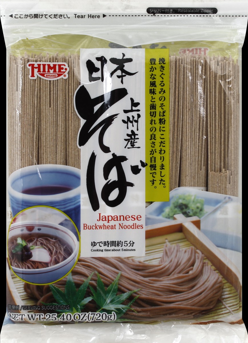 slide 4 of 5, Hime Buckwheat Noodles 25.4 oz, 25.4 fl oz