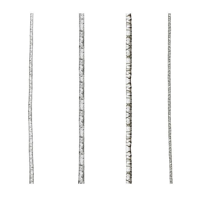 slide 4 of 6, RoomMates Birch Trees Peel and Stick Wall Decals, 1 ct