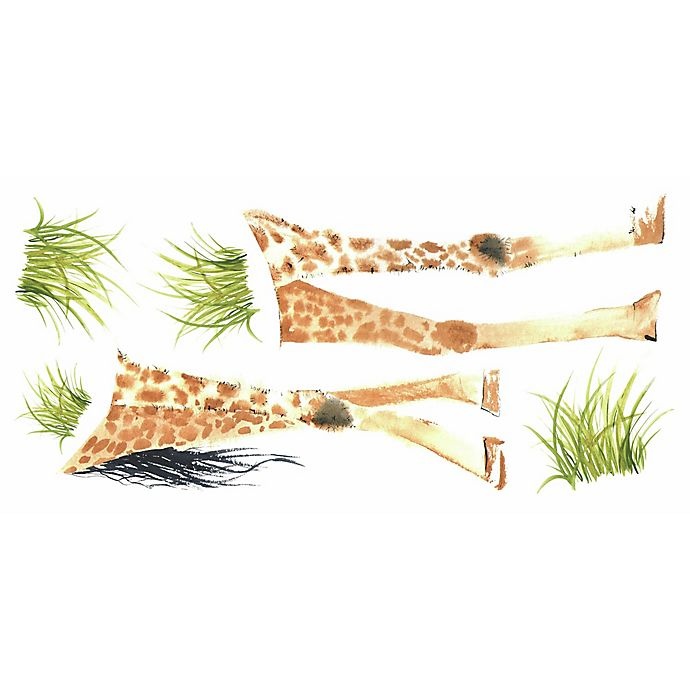 slide 3 of 6, RoomMates Giraffe Peel and Stick Wall Decals, 1 ct