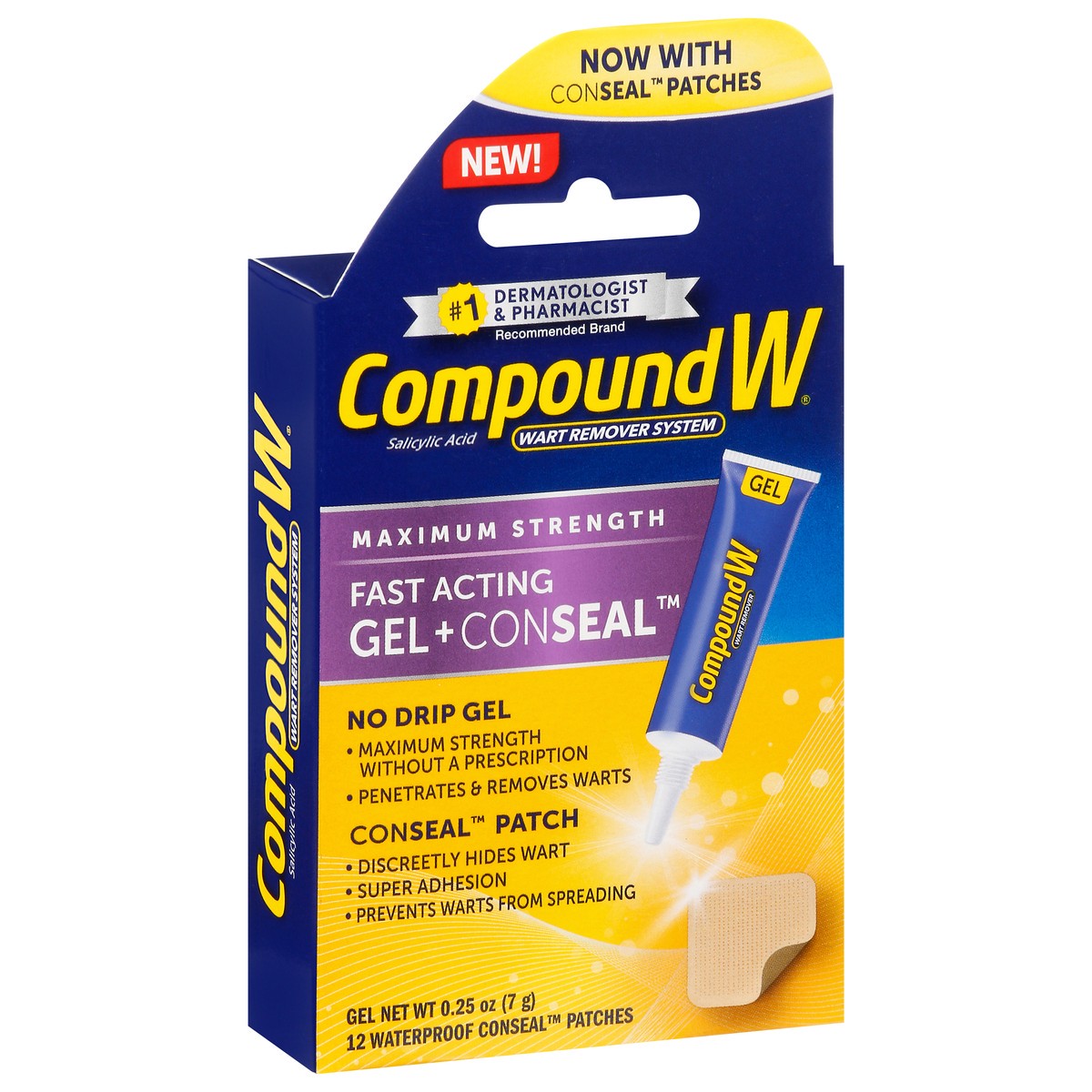 slide 2 of 9, Compound W Maximum Strength Wart Remover System 1 ea, 12 ct