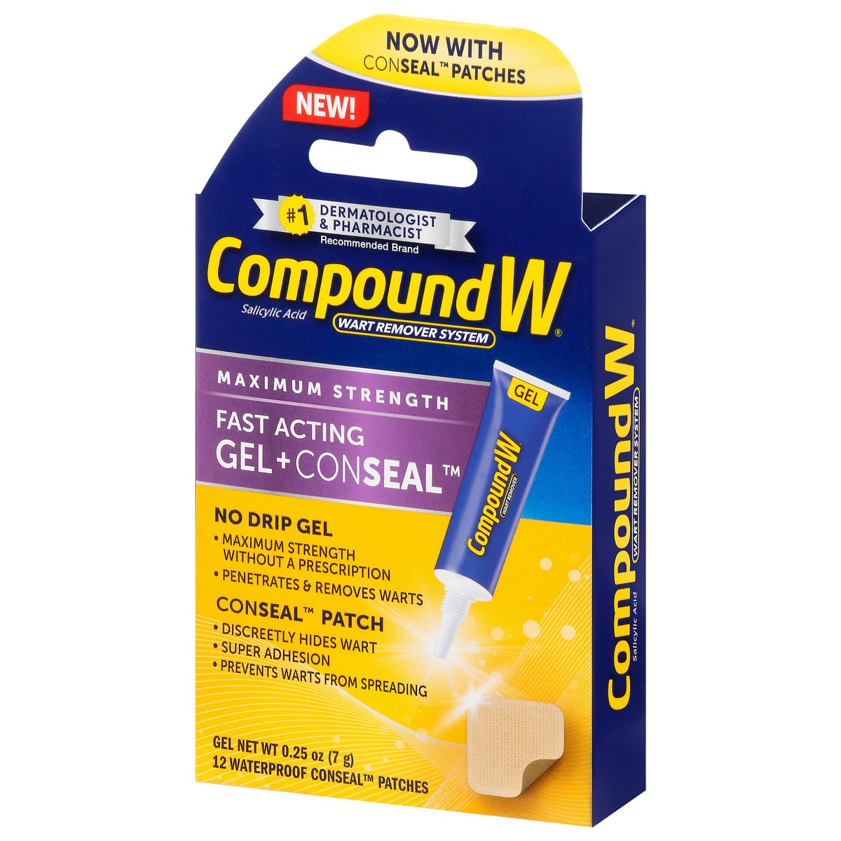 slide 3 of 9, Compound W Maximum Strength Wart Remover System 1 ea, 12 ct