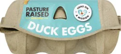 Utopihen Farms Pasture Raised Mixed Size Duck Eggs - 6 ea