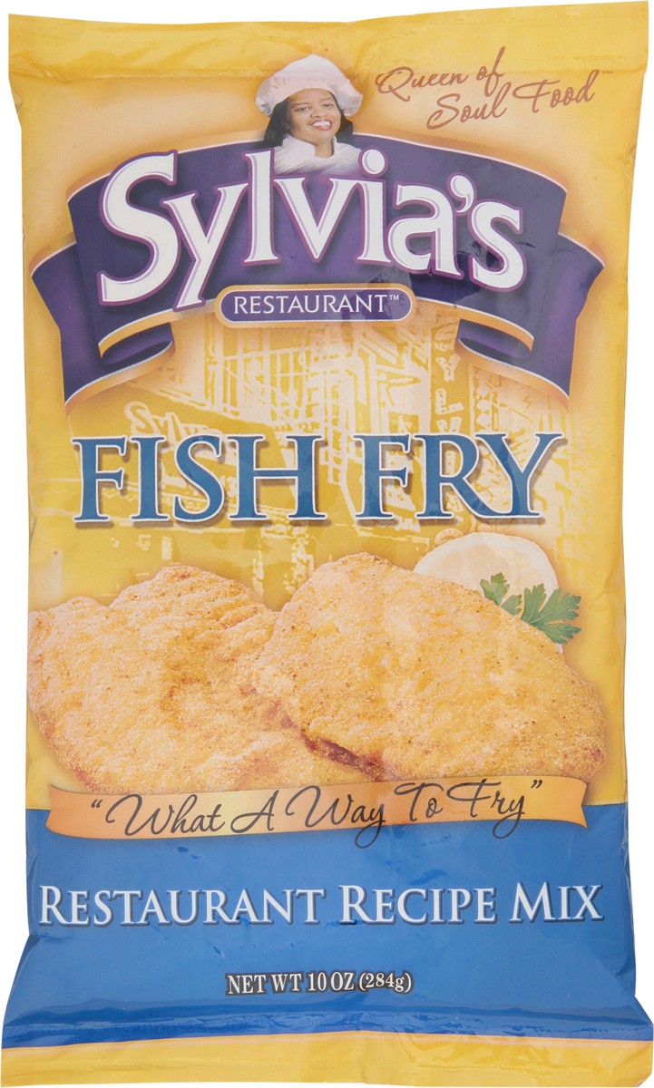 slide 4 of 9, Sylvia's Fish Fry Restaurant Recipe Mix, 10 oz