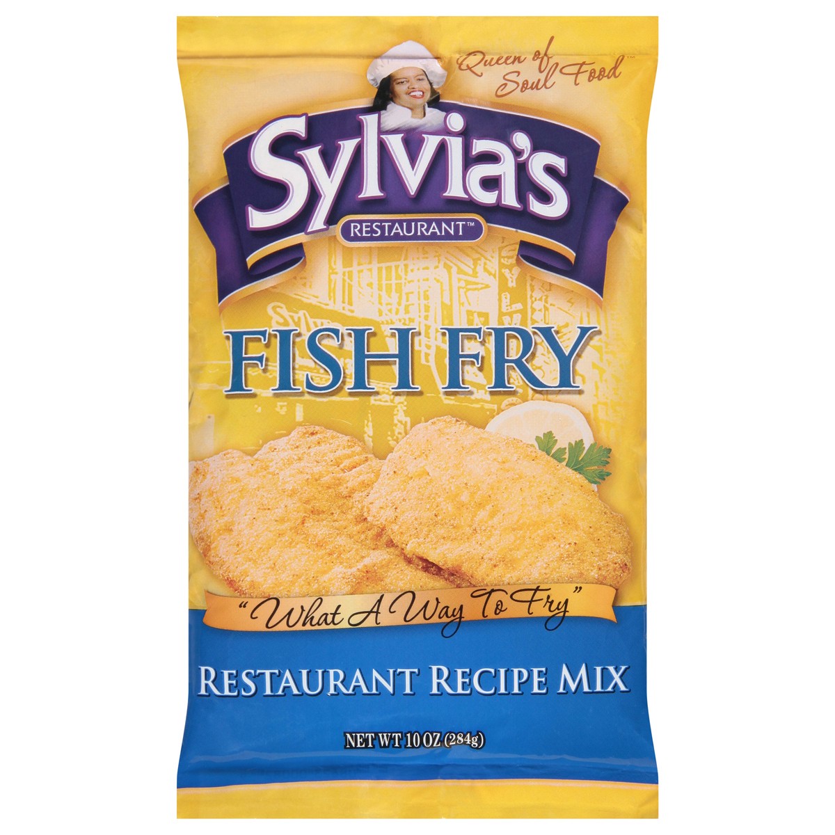 slide 1 of 9, Sylvia's Fish Fry Restaurant Recipe Mix, 10 oz