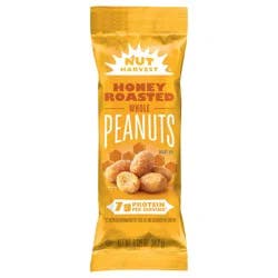 Nut Harvest Whole Peanuts Honey Roasted 3.325 Oz
