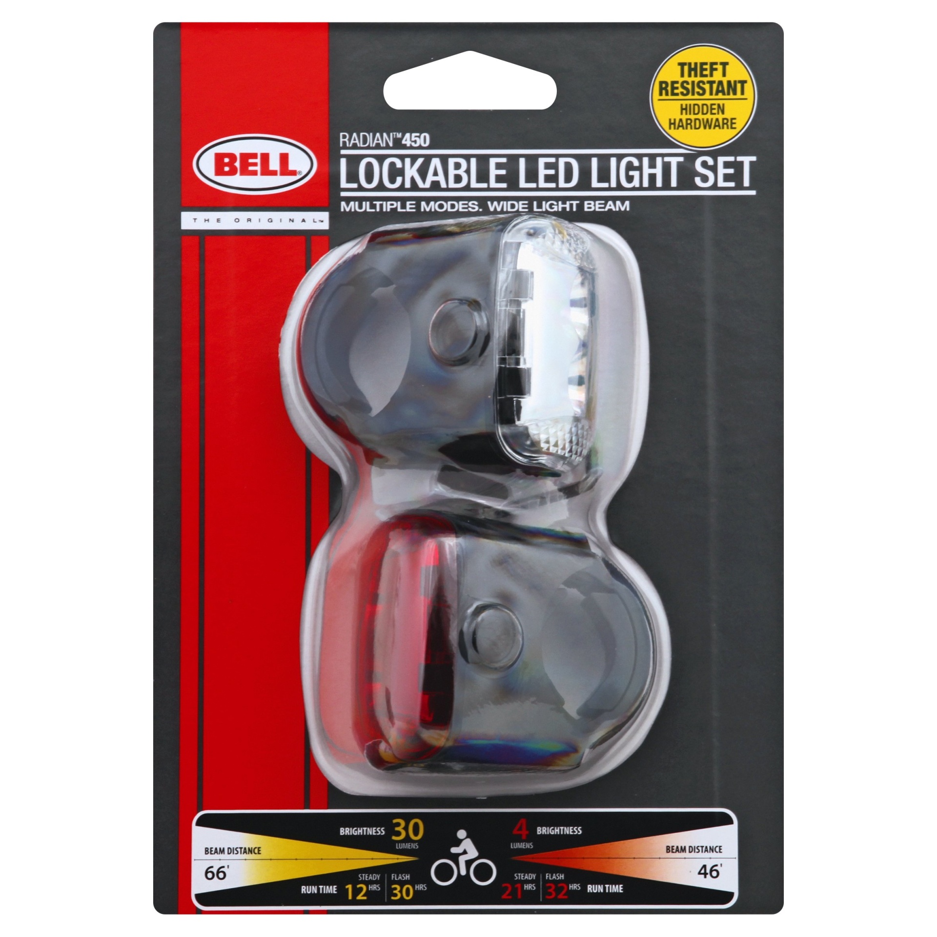 slide 1 of 4, Bell Radian 450 Locking Light Set, 1 ct