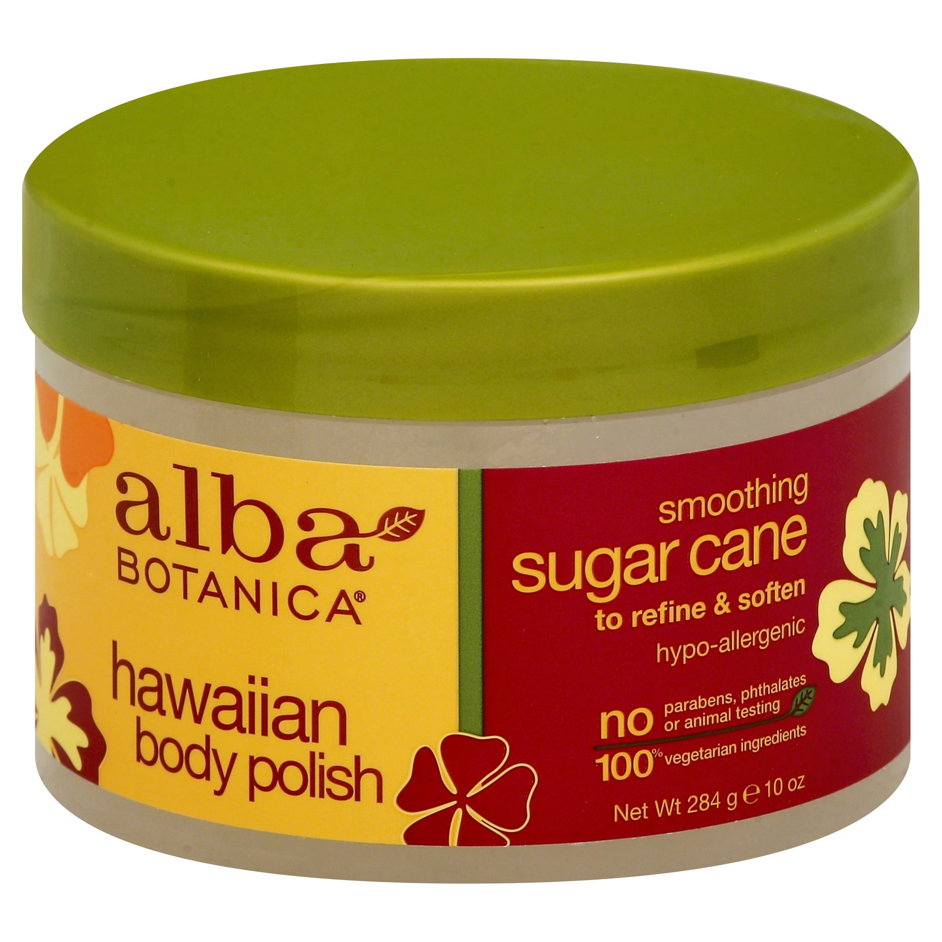 slide 1 of 1, Alba Botanica Organics Hawaiian Sugar Cane Body Polish, 10 oz
