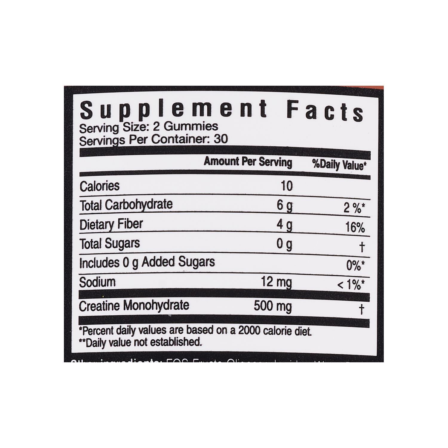 slide 4 of 4, Cybergenics Creatine Gummy Orange, 60 ct