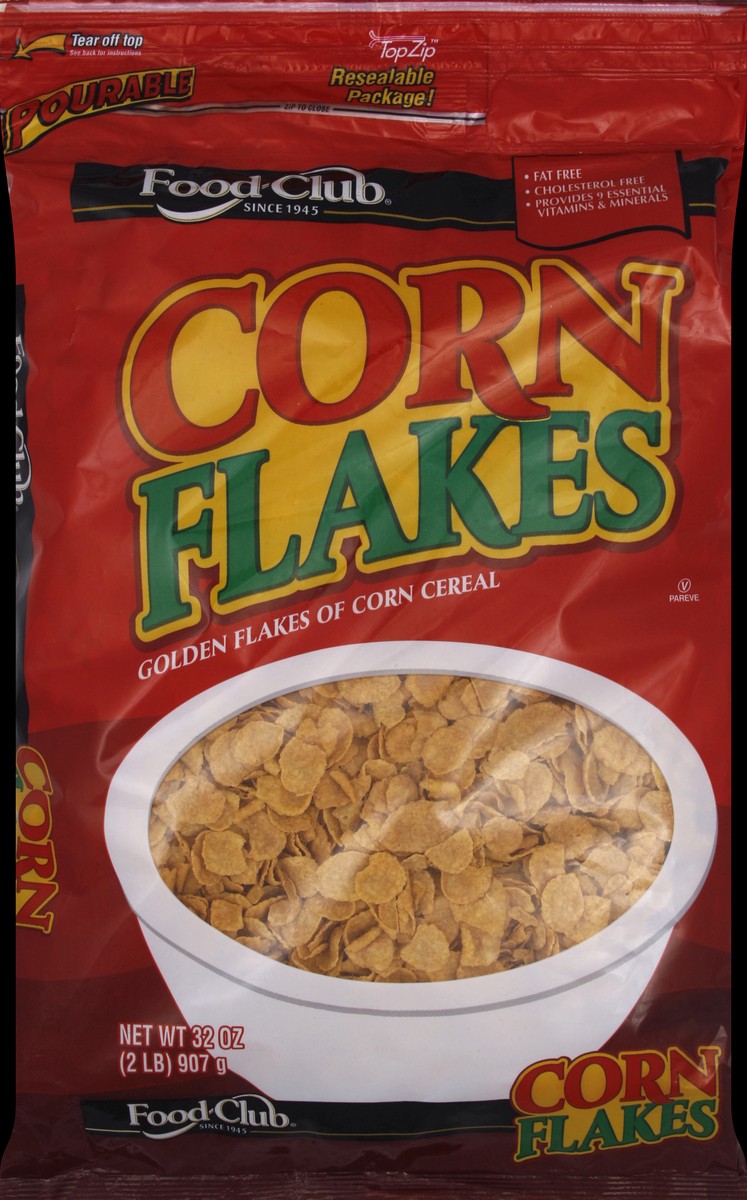 slide 5 of 6, Food Club Corn Flakes Cereal 32 oz , 32 oz